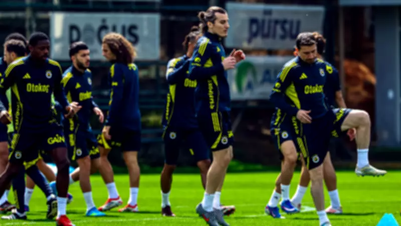 Fenerbahçe'de Mert Hakan Yandaş Antrenmanda! Tahliye Sonrası Takımla Çalıştı
