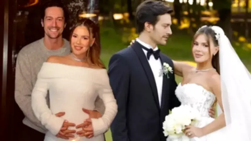 Feyyaz Şerifoğlu ve Merve Dinçkol bebek alışverişinde