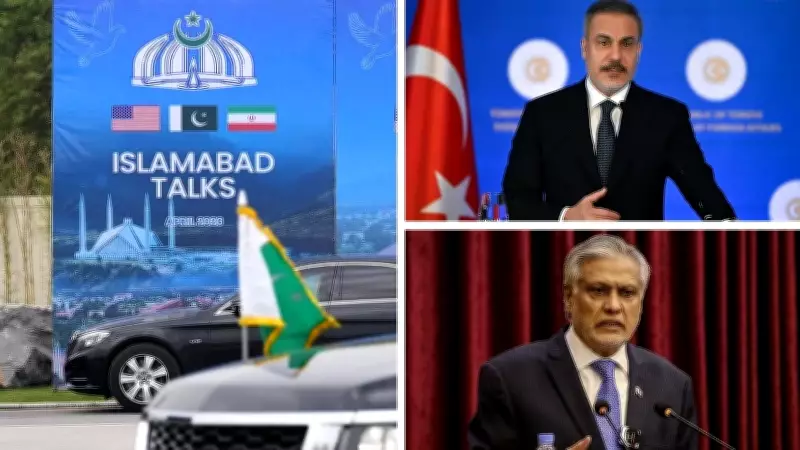 Fidan, Pakistanlı Mevkidaşı Dar ile Görüştü: İran-ABD Müzakereleri Masaya Yatırıldı