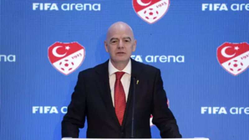 FIFA Başkanı Infantino, Türkiye Tezahüratlarına Coşkuyla Eşlik Etti