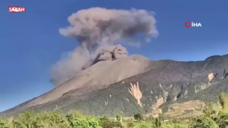Filipinler'deki Taal ve Kanlaon Yanardağları Patladı: Kül Bulutları Gökyüzünü Kapladı