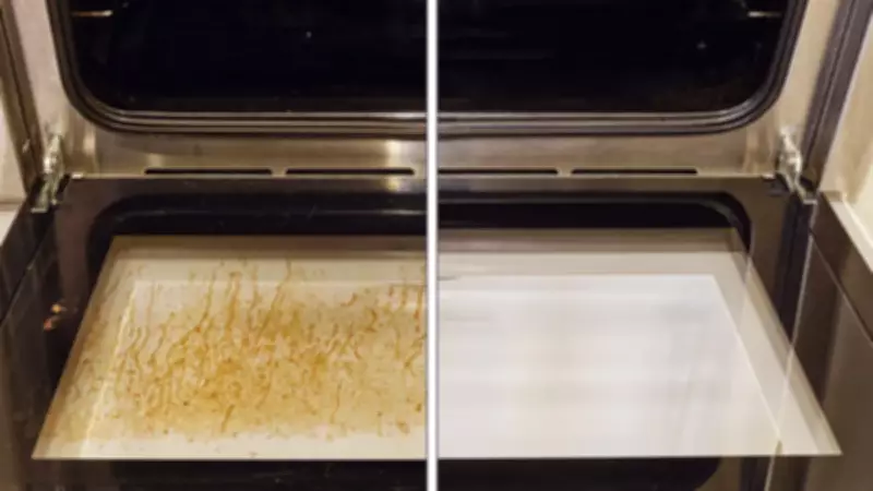 Fırın Tellerindeki İnatçı Yağ Lekeleri İçin Şaşırtıcı Çözüm
