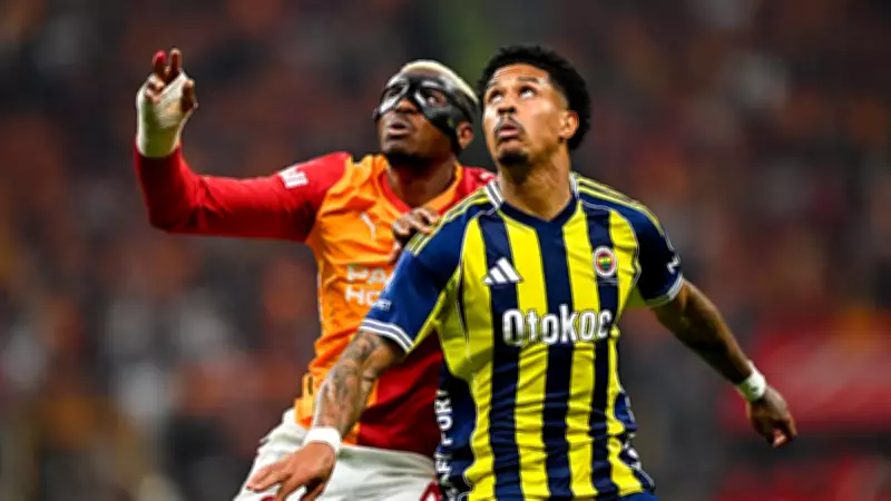 Galatasaray derbide Fenerbahçe'yi devirdi, puan durumu değişti