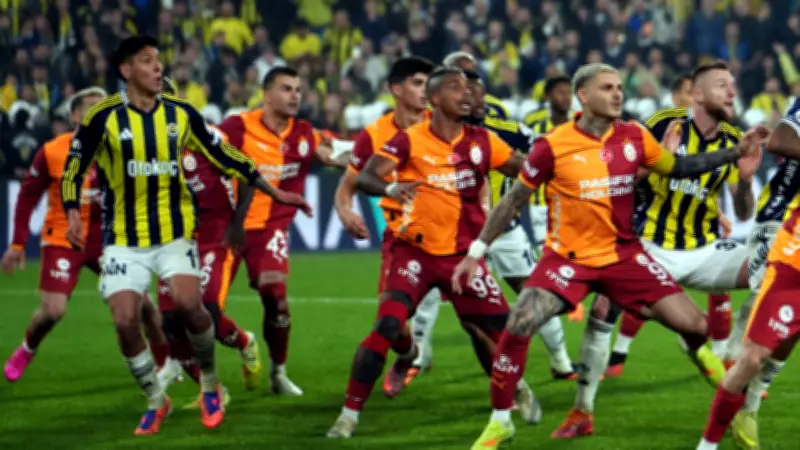 Galatasaray Fenerbahçe Derbisi 3-0 Bitti! Goller ve Detaylar