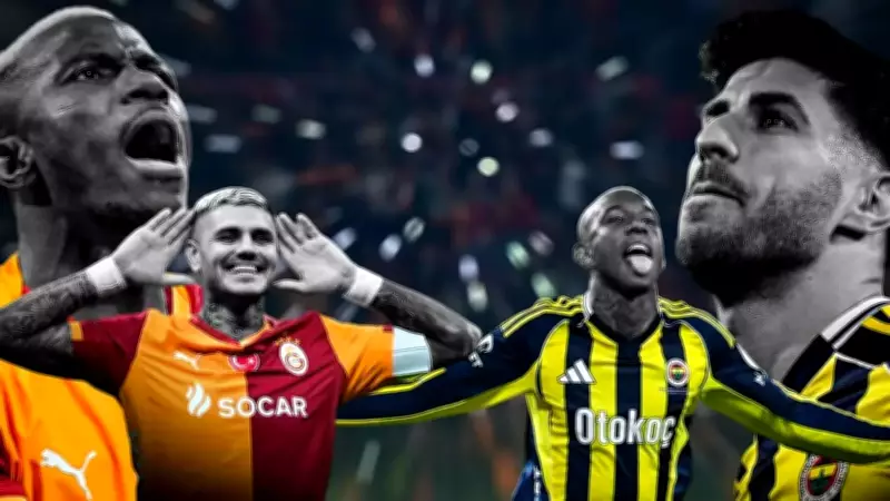 Galatasaray Fenerbahçe Derbisi Saat 20.00'de! İlk 11'ler ve Canlı Yayın Detayları