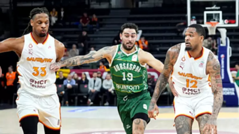 Galatasaray MCT Technic, Bursaspor'u 92-70'lik Skorla Geçti!