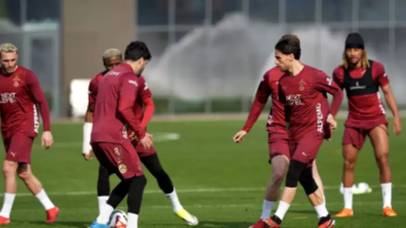 Galatasaray, Ziraat Türkiye Kupası'nda Gençlerbirliği Maçına Hazır