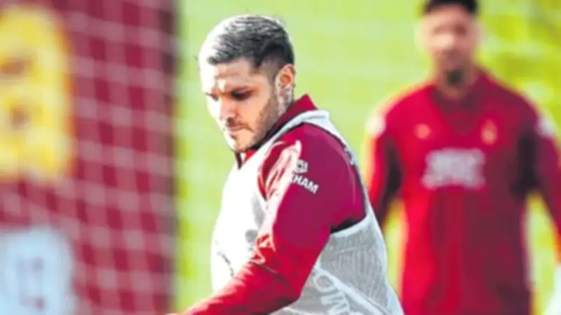 Galatasaray'da Icardi İdmana Çıktı, Hazır Olursa İlk 11'e Girecek