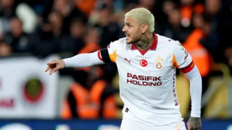 Galatasaray'da Mauro Icardi Süper Lig'de 14. Golünü Attı