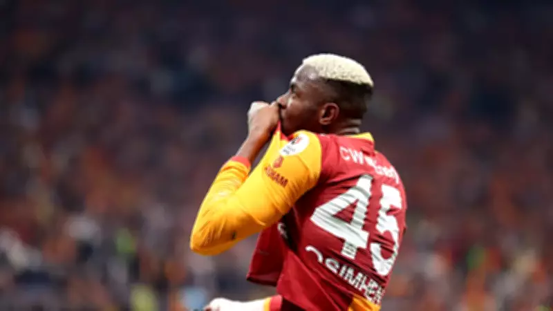 Galatasaray'da Victor Osimhen 20. Golüne Derbide Ulaştı