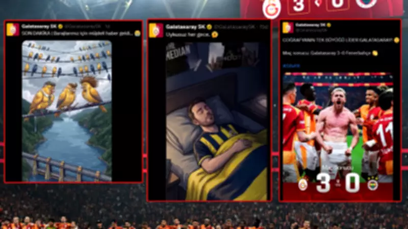 Galatasaray'dan Fenerbahçe'ye art arda göndermeler!