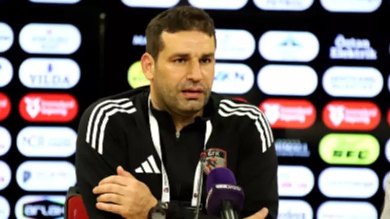 Gaziantep FK Teknik Sorumlusu Mustafa Aksoy: Bugünün Mutluluğunun Tadını Çıkaracağız