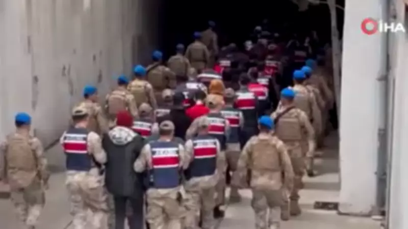 Gaziantep merkezli yasa dışı bahis operasyonunda 70 şüpheli tutuklandı