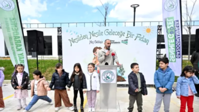 Gaziosmanpaşa'da Nesiller Fidan Dikerek Geleceğe Nefes Oldu
