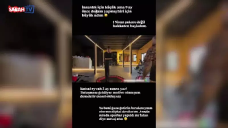 Gizem Karaca Yaz Formuna Girmek İçin Spora Geri Döndü: 9 Ay Sonra İlk Adım