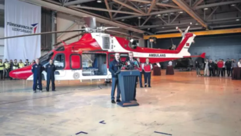 GÖKBEY Helikopteri Hava Ambulans Filosunda Göreve Hazırlanıyor