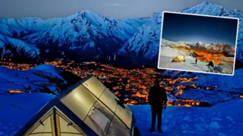 Hakkari'de Geceye Damga Vuran Doğa Manzarası: Merga Bütan Yaylası Büyüledi