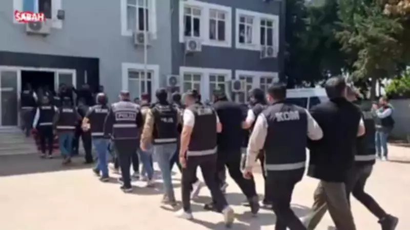 Halfeti Belediyesi operasyonunda 45 şüpheli adliyeye sevk edildi