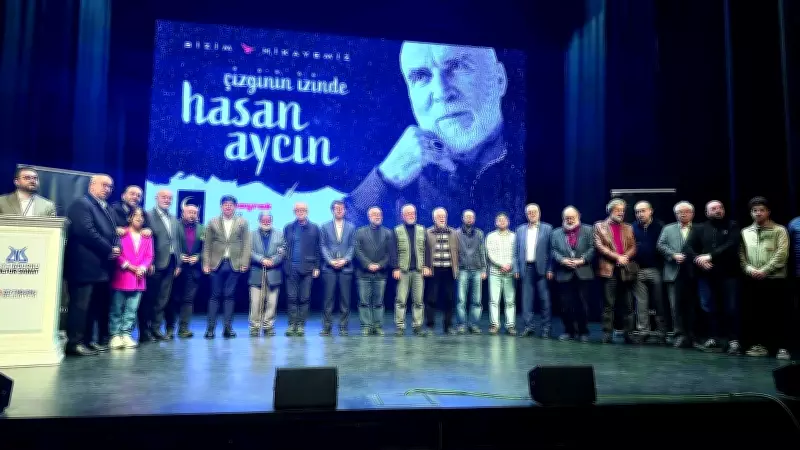 Hasan Aycın'ın Çizgi Dünyası 'Bizim Hikayemiz'de Anlatıldı