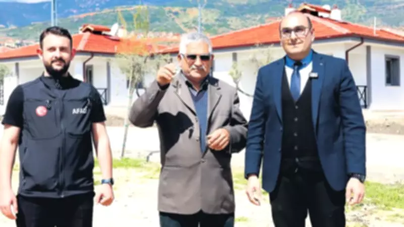 Hatay'da Depremzede 28 Aile Yeni Konutlarına Kavuştu