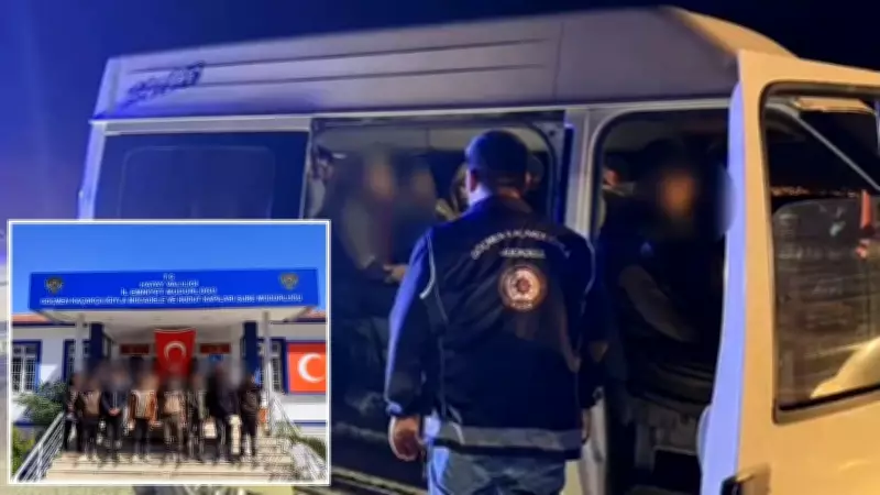 Hatay'da göçmen kaçakçılığı operasyonu: Minibüsten 14 kaçak göçmen çıktı
