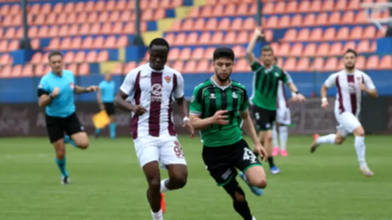 Hatayspor ile Sakaryaspor 1-1 Berabere Kaldı, İki Takım da Küme Düşme Durumunda