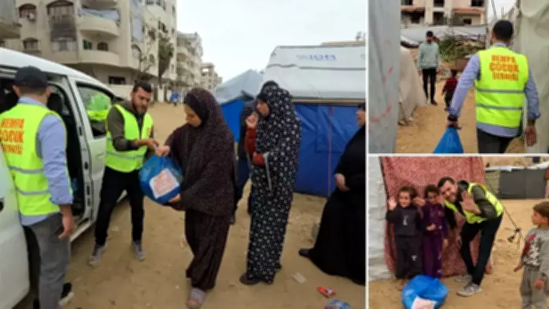 Hempa Çocuk Derneği, Gazze'deki Ailelere Temel Gıda Yardımı Ulaştırdı