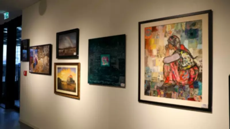 Hilalin Işığında Sergisi İstanbul'da: 241 Sanatçıdan Gazze Temalı 300 Eser