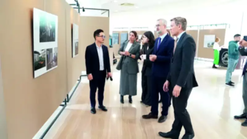 Hollanda ve Ukrayna Büyükelçileri Ankara'da 'Demir İnsanlar' Sergisini Açtı