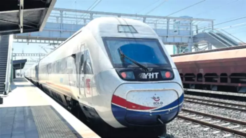 Hızlı Trenin Edirne Hattında Test Sürüşleri Başladı