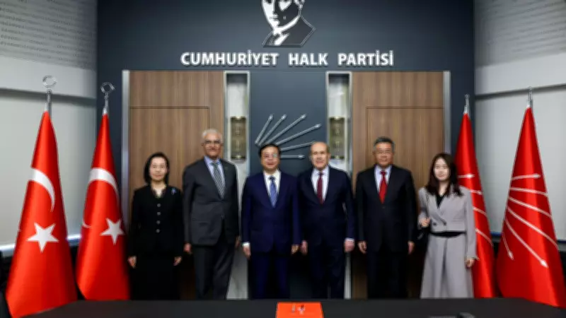 Çin Komünist Partisi Heyeti CHP'yi Ziyaret Etti, Özgür Özel Çin'e Davet Edildi