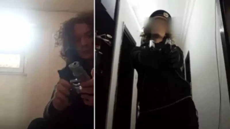 Kahramanmaraş Saldırganının Yeni Fotoğrafları: Polis Şapkası ve Silahlarla Pozlar