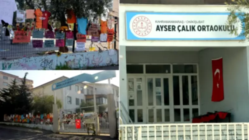 Kahramanmaraş'ta 23 Nisan Buruk Geçiyor: Okul Bahçesi Çiçeklerle Donandı