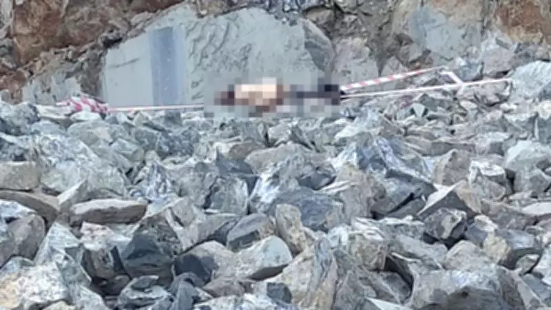 Kahramanmaraş'ta İşe Yeni Başlayan İşçi Mermer Ocağında Feci Şekilde Can Verdi