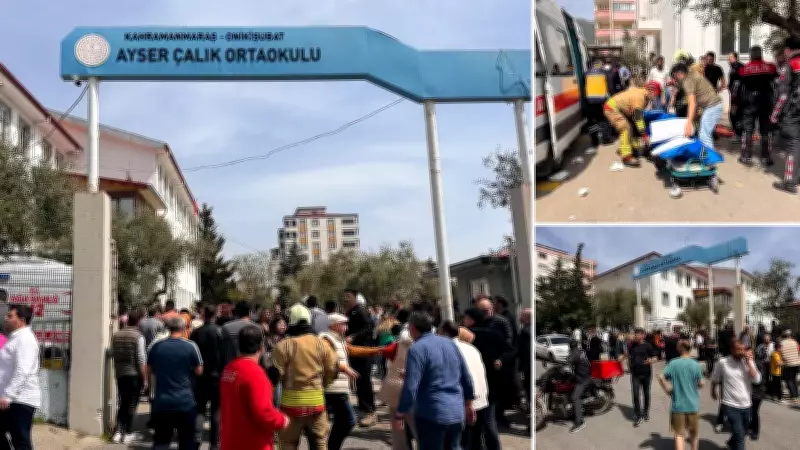 Kahramanmaraş'ta Okul Saldırısı: 9 Can Kaybı, 13 Yaralı