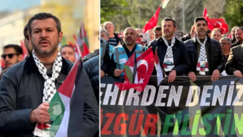 Karabük'te İsrail Protestosu: Filistin İçin Yürüyüş ve Dayanışma Mesajları