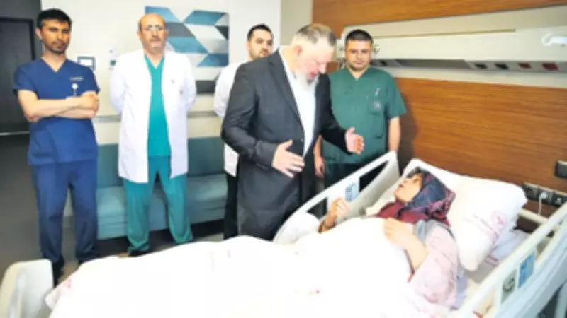 Karnından 6 yılda 20 kilo tümör çıktı