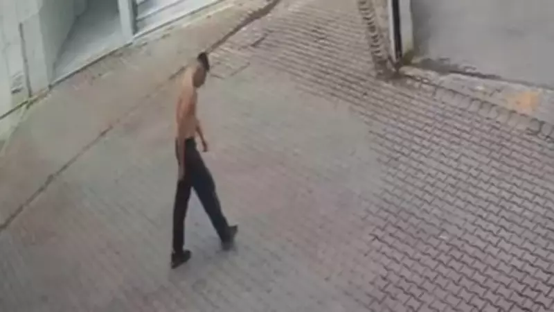Kartal'daki vahşi cinayette zanlı kamerada: Kapı kapı dolaştı