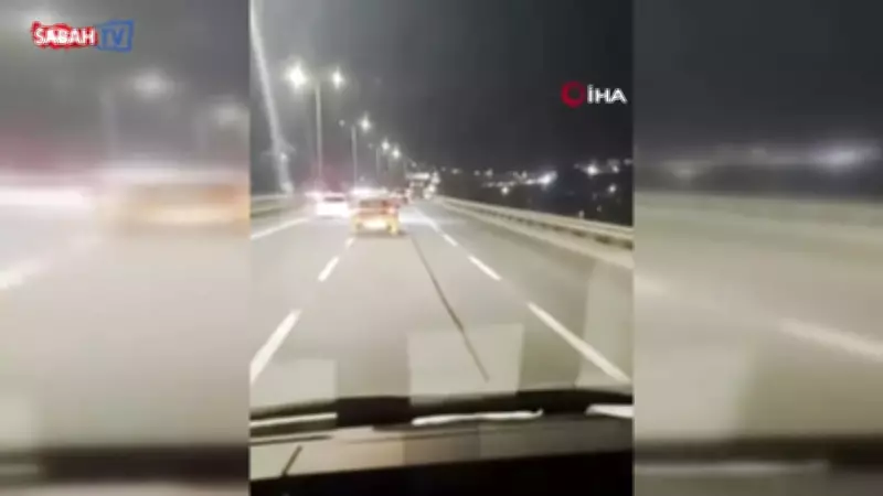 Kağıthane'de Zincirleme Kaza: Kopan Bariyer Minibüse Uçtu, 1 Yaralı