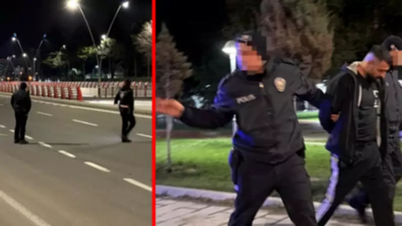 Kayseri'de Polisi Görünce Kaçtı! Yere Attığı Kağıttan Uyuşturucu Çıktı