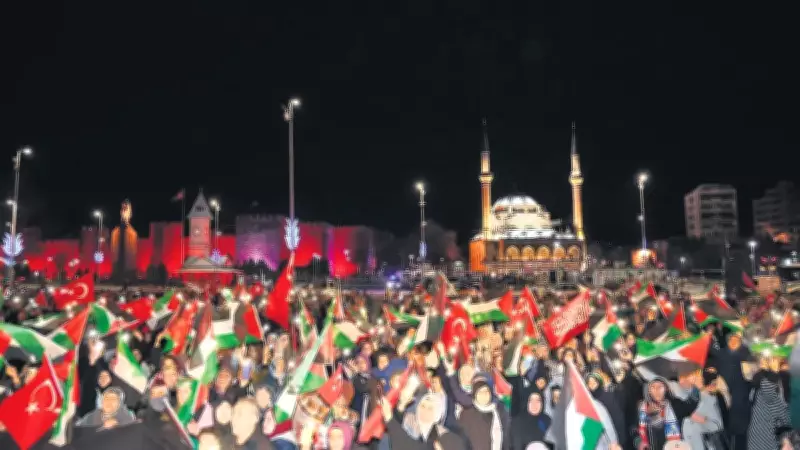 Kayseri'den İsrail'e Sert Tepki: İdam Cezasına Karşı Meydanlar Doldu