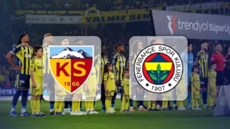 Kayserispor - Fenerbahçe Maçı Saat 20.00'de RHG Enertürk Enerji Stadyumu'nda