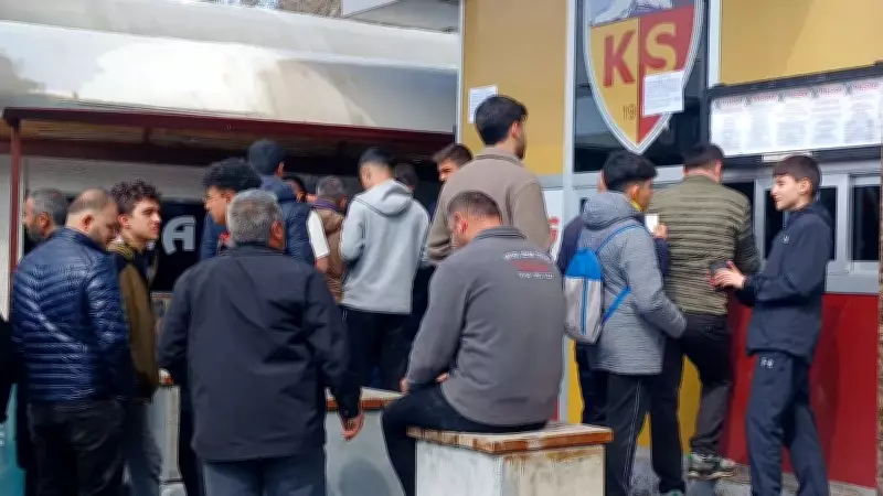 Kayserispor Taraftarlarından Fenerbahçe Maçı Biletlerine Yoğun Talep