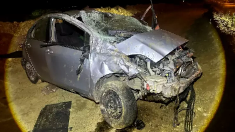 Keşan'da Otomobil Takla Attı: 2 Yaralı