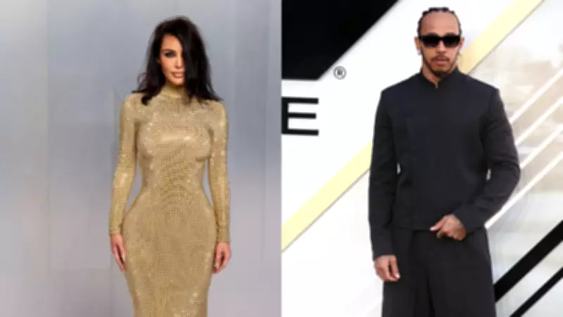 Kim Kardashian ve Lewis Hamilton Coachella'da Yüzlerini Gizledi