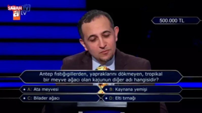 Kim Milyoner Olmak İster'de 500 Bin TL'lik Soru Heyecanı Yaşandı