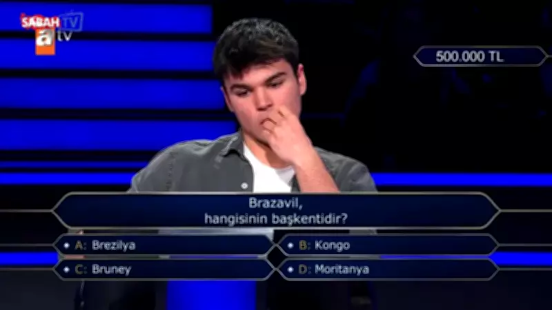 Kim Milyoner Olmak İster'de 500 Bin TL'lik Soruya Şaşırtan Yanıt