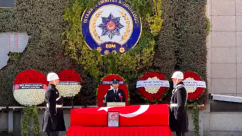 İkinci Şehit Polis Memuru Seçkin Yalçın İçin Tören Düzenlendi