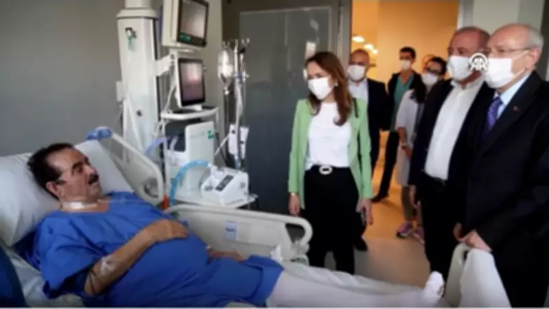 Kılıçdaroğlu, Hastanede Tedavi Gören İbrahim Tatlıses'i Ziyaret Etti