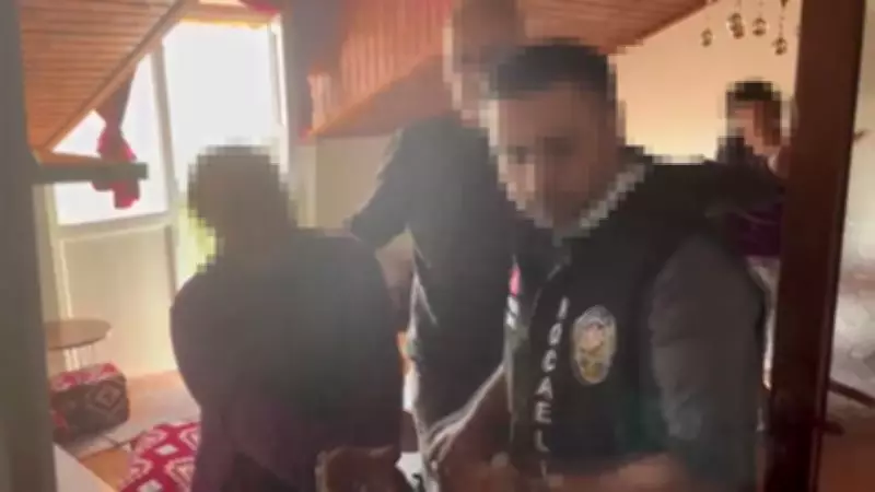 Kocaeli'de 26 yıl hapis cezalı hükümlü gizli bölmede yakalandı